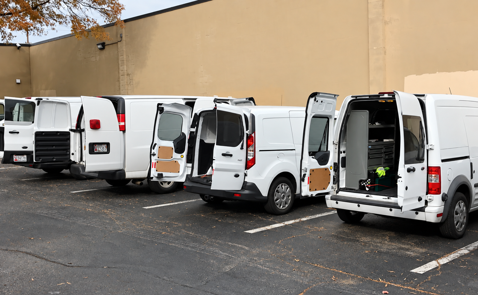 Mr. Locksmith Fairfax, VA fleet of service vans